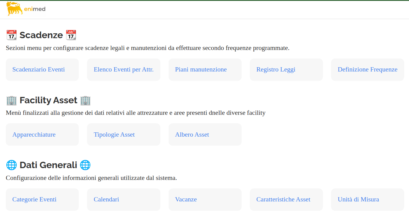 Scadenziario adempimenti di legge